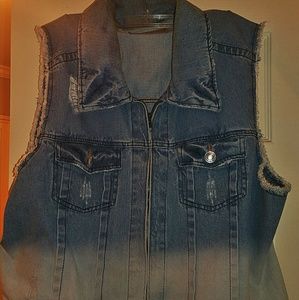 Denim vest